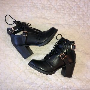 Torrid combat heels